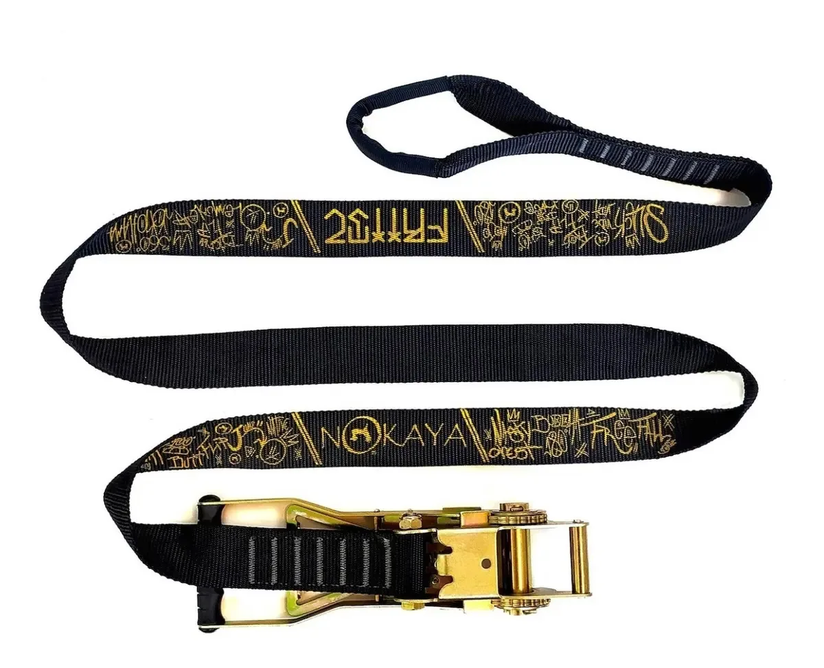 Catraca Ergo 50 C/ Fita Rabicho Longo - Nokaya Slackline