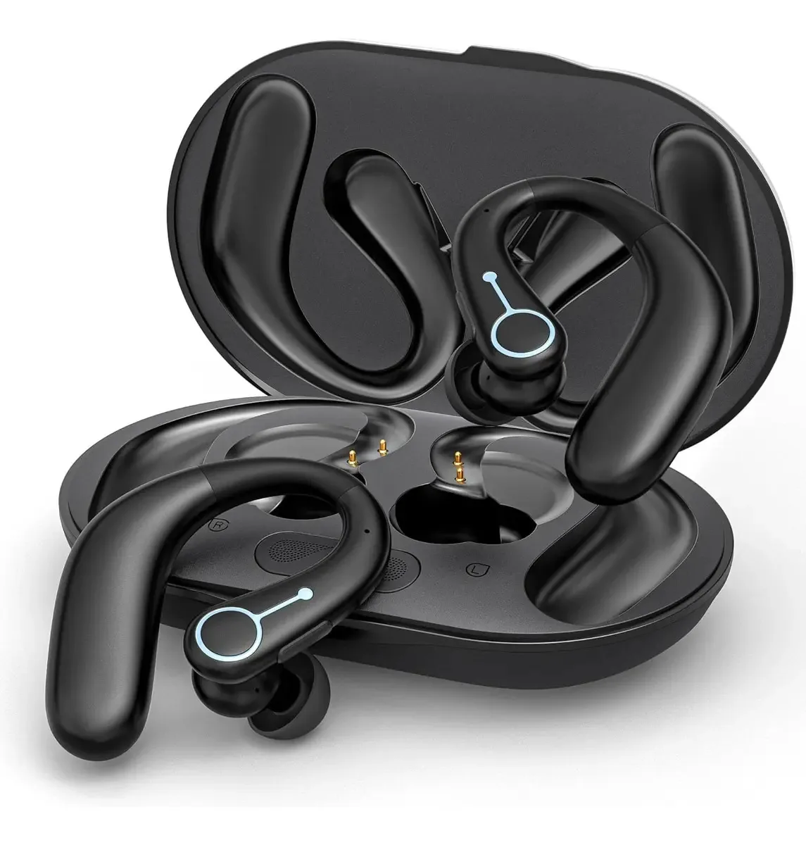 Fones de ouvido, Bluetooth recarregável, 5 níveis, cancelamento Rui