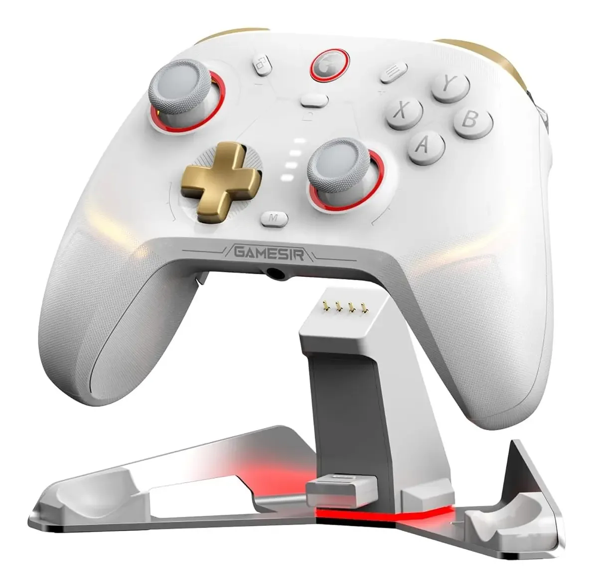 Controle de joystick sem fio GameSir Cyclone 2 Bundle Edition branco