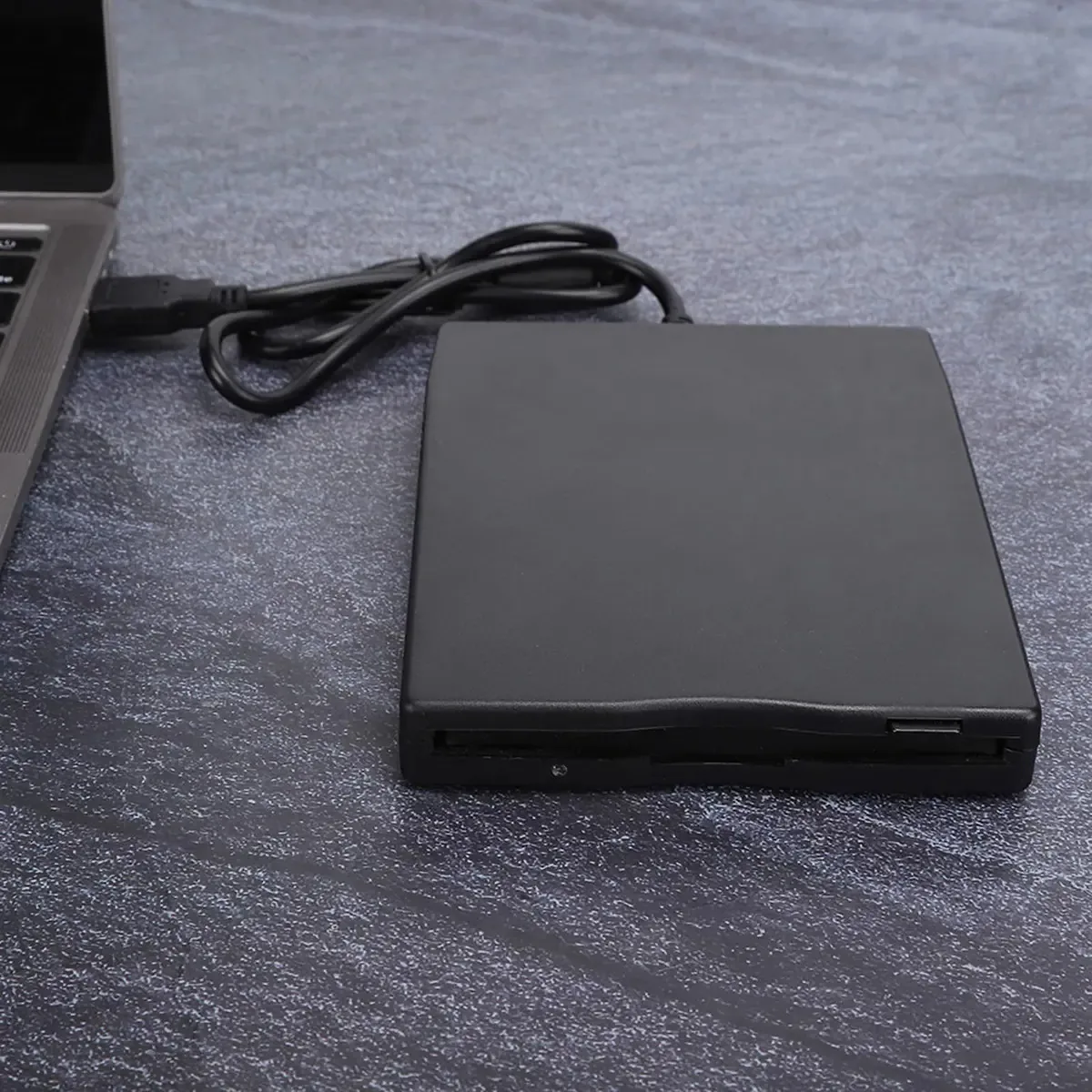 T Angxi Unidade de Disquete 3.5, Portátil USB 3.5 Unidade de Disquete Externa, Leitor de Cartões de Disquete Externo Removível de 3.5 Polegadas para PC