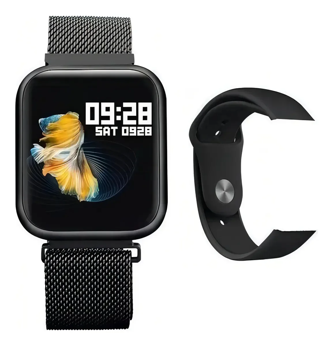 Smartwatch P70 Oled Pro Duas Pulseiras