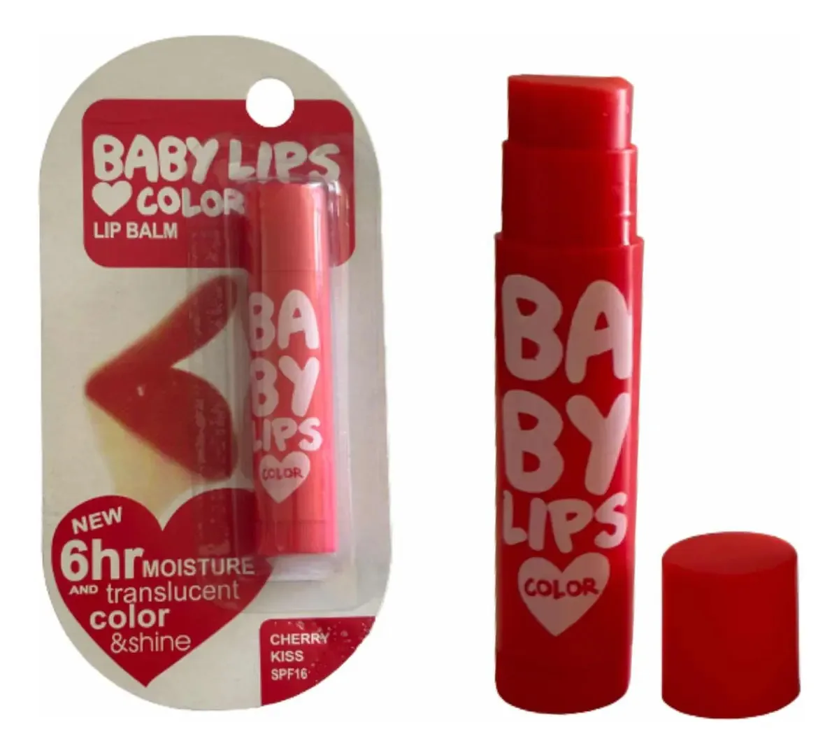 Bálsamo Labial Cor Leve Hidrata Lábios Baby Lips
