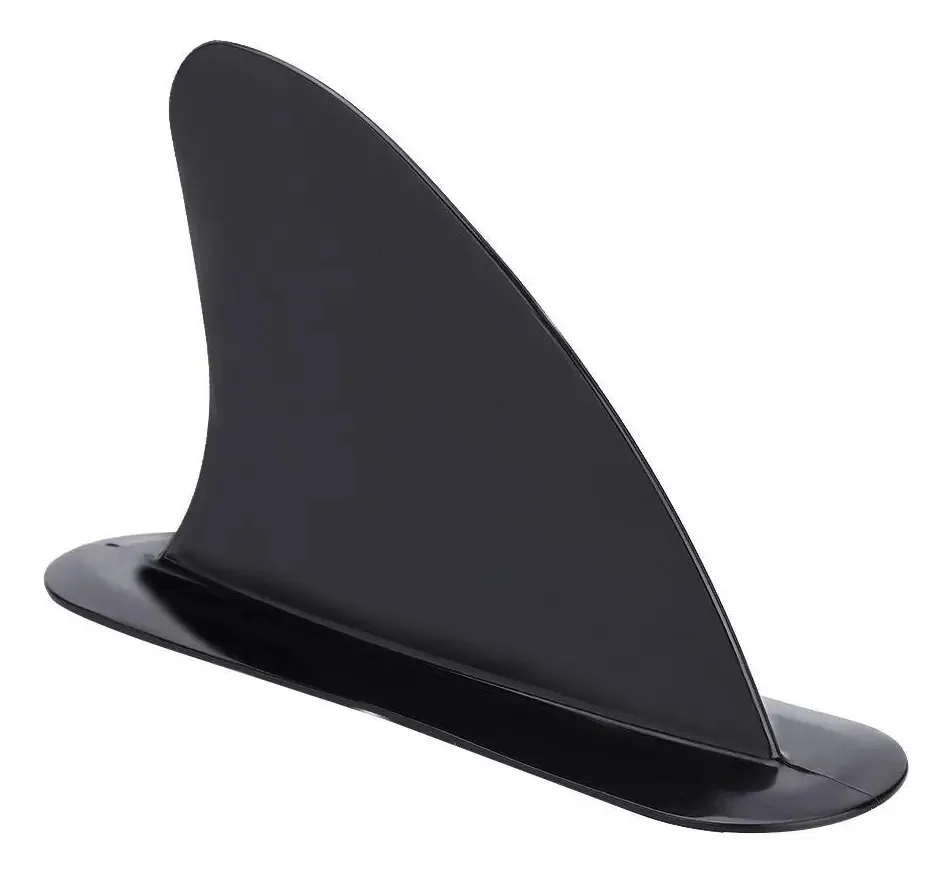 Nitrip Skeg, Material de PVC Skeg Preto Durável, Quilha Integrada, Quilha de Rastreamento Canoagem, Prancha de Surfe Canoas Barco para Caiaques Canoas Barcos a Remo