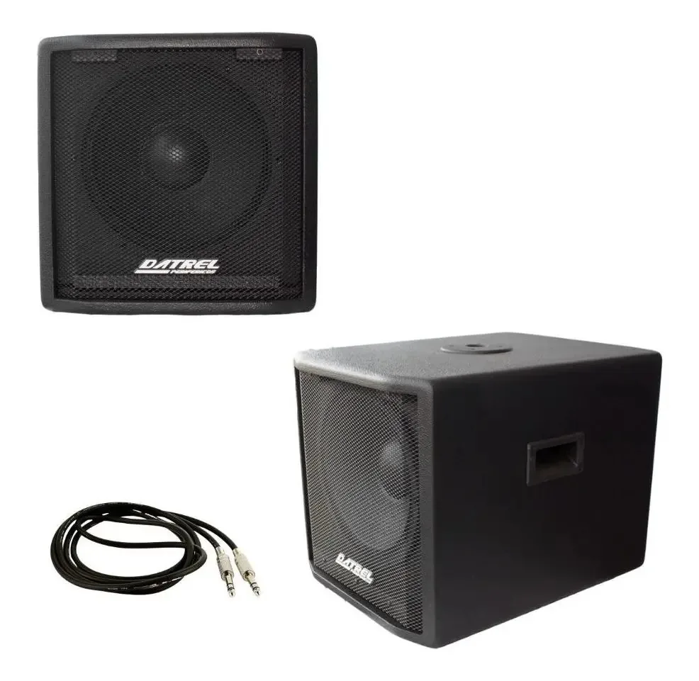 Caixas Subwoofer Ativa/passiva Datrel Swa/sw-300 600w