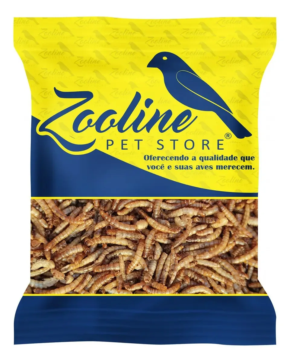 Tenébrio Comum Desidratado - 100 G