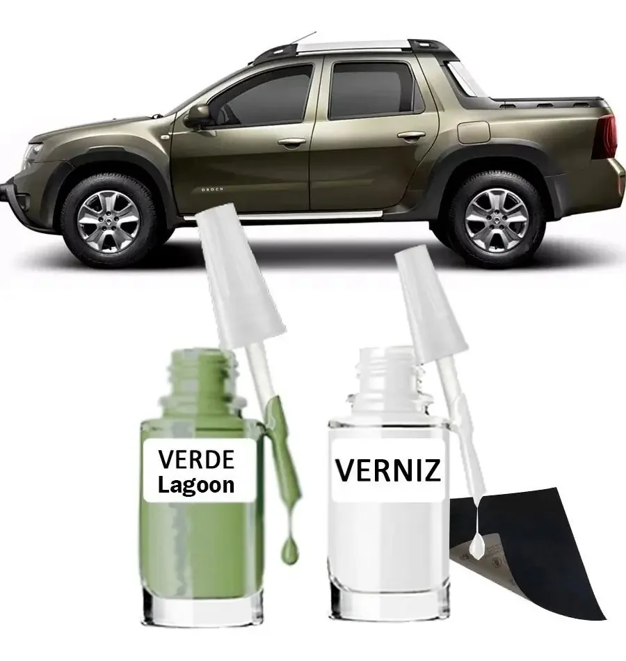 Tinta Tira Risco Automotivo Smd Verde Lagoon Carro 10ml
