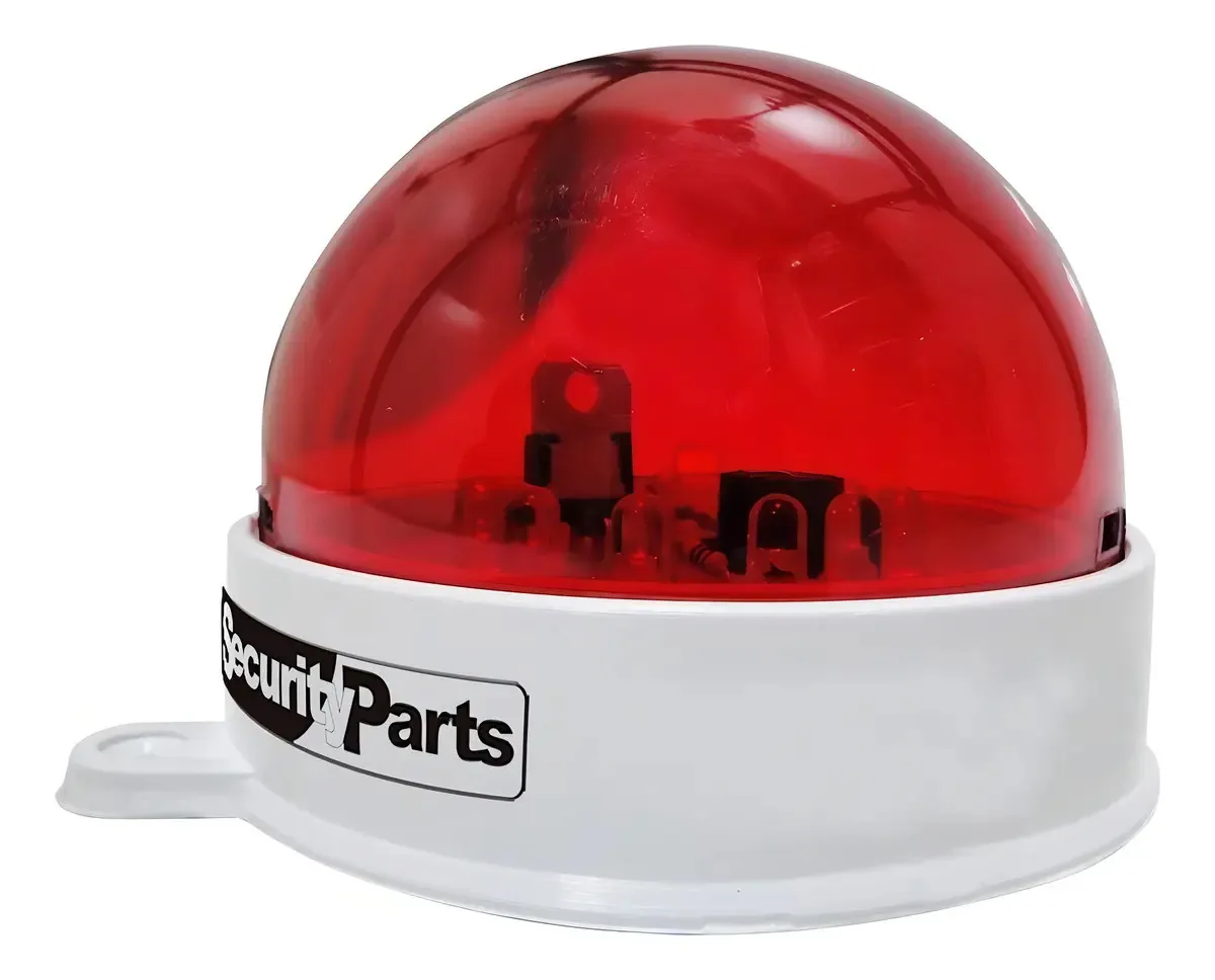 Sinalizador Visual Com 12 Led Para Alarmes Security Parts