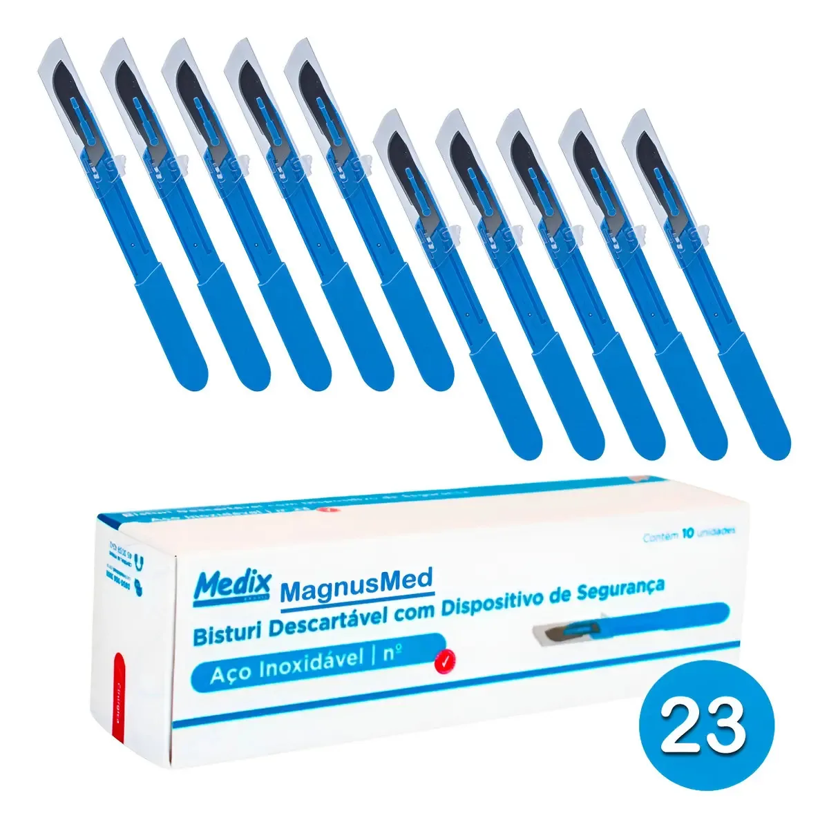 Kit De Instrumentos Odontológicos Medix 23