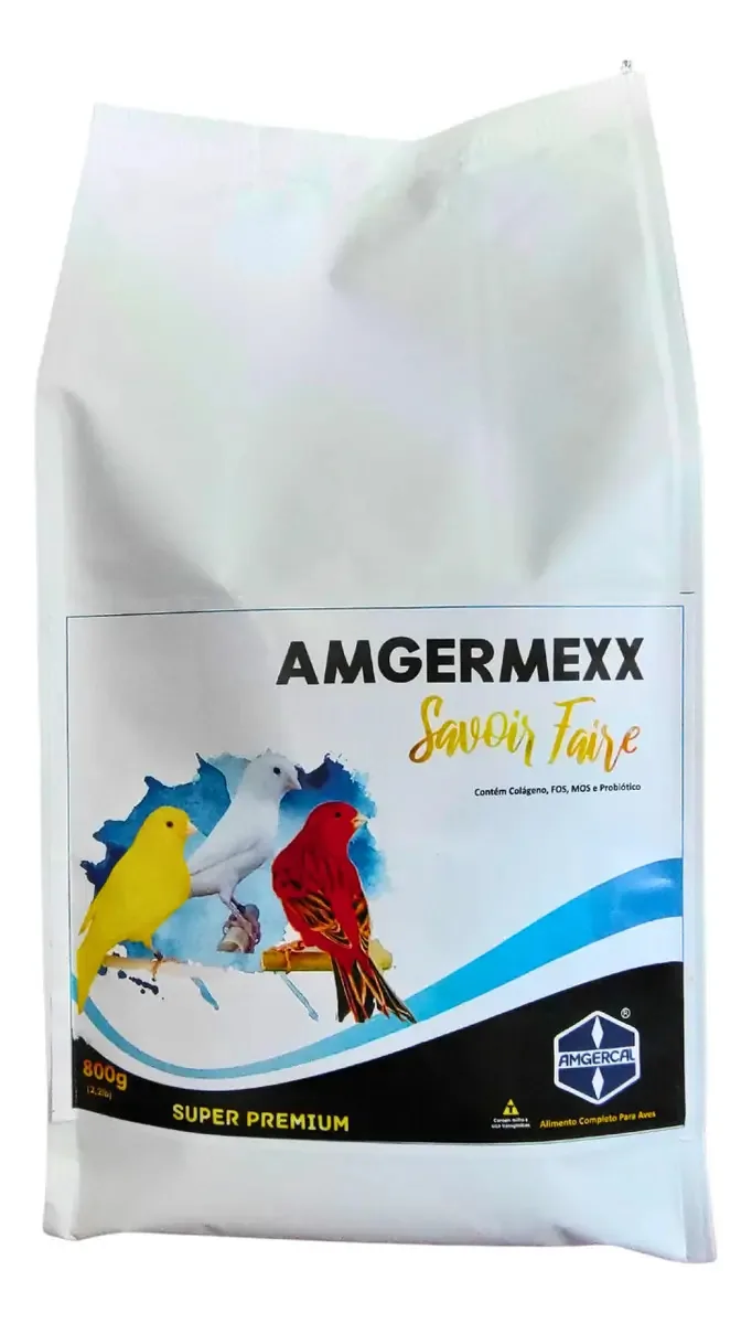 Comida para aves Amgercal 800g de 1 unidades
