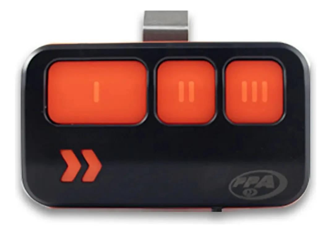 Controle Remoto Ppa Tx Stone 3 Botões 433mhz Para Portões Alarmes Cr2032