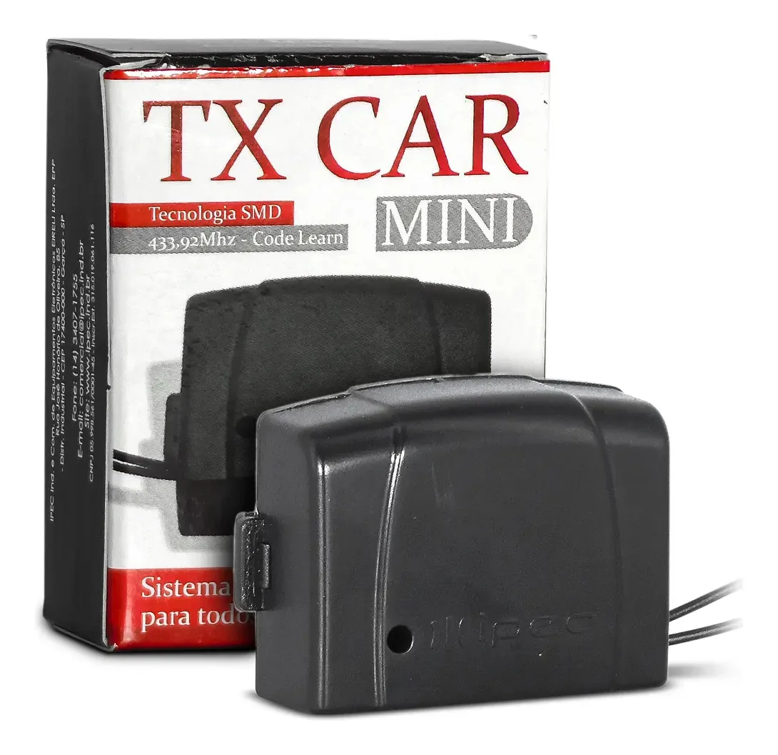 Kit 3 Controles Luz De Farol Tx Car Motor Portão Garen Ppa