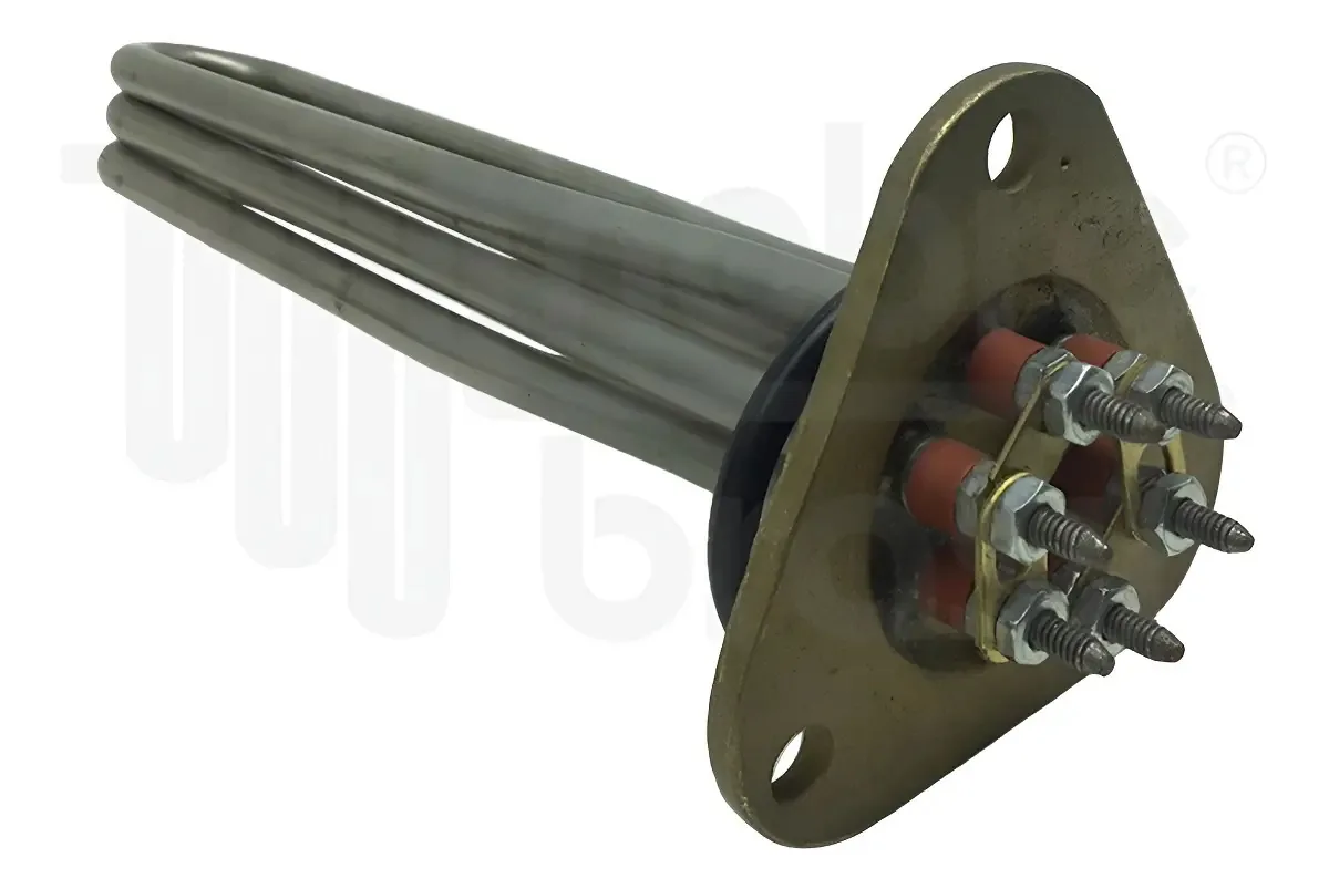 Resistencia Lava Louças Flange Triangulo 3000w 3 Furos