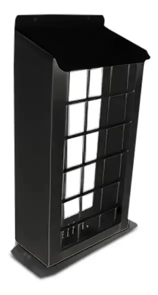 Protetor Interfone Grade Universal Vídeo Porteiro Preto