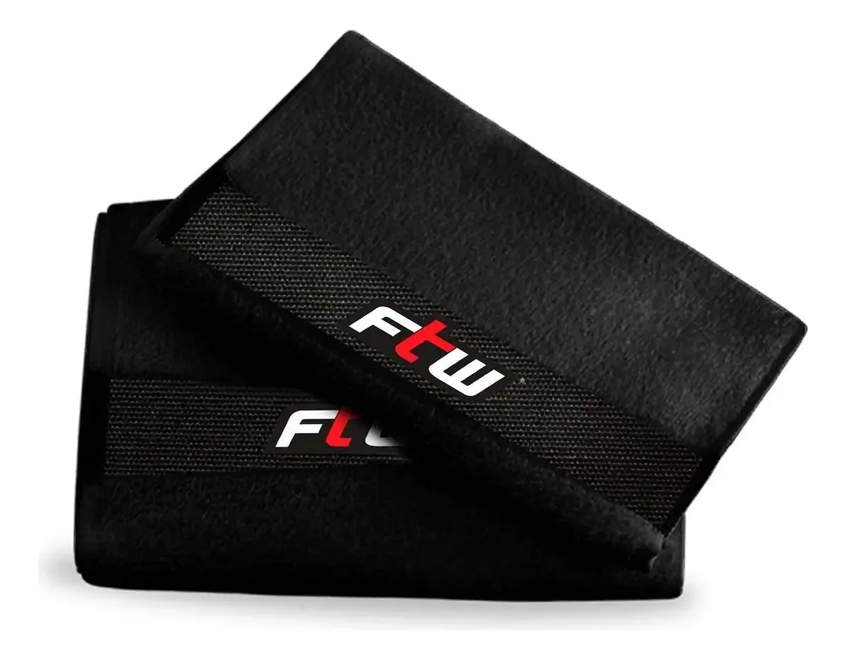 Toalha Para Academia / Rosto / Fitness - Ftw Preto