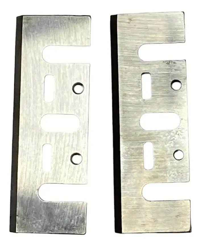 Par De Lâminas P/ Plainas Elétricas 82mm X 29mm X 3mm Gh1201