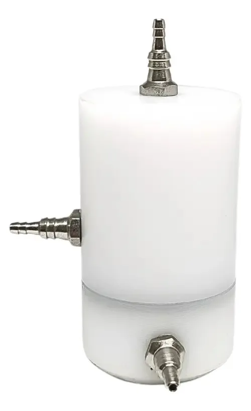 Válvula Dupla Pneumática De Embolo Poliacetal Dabi