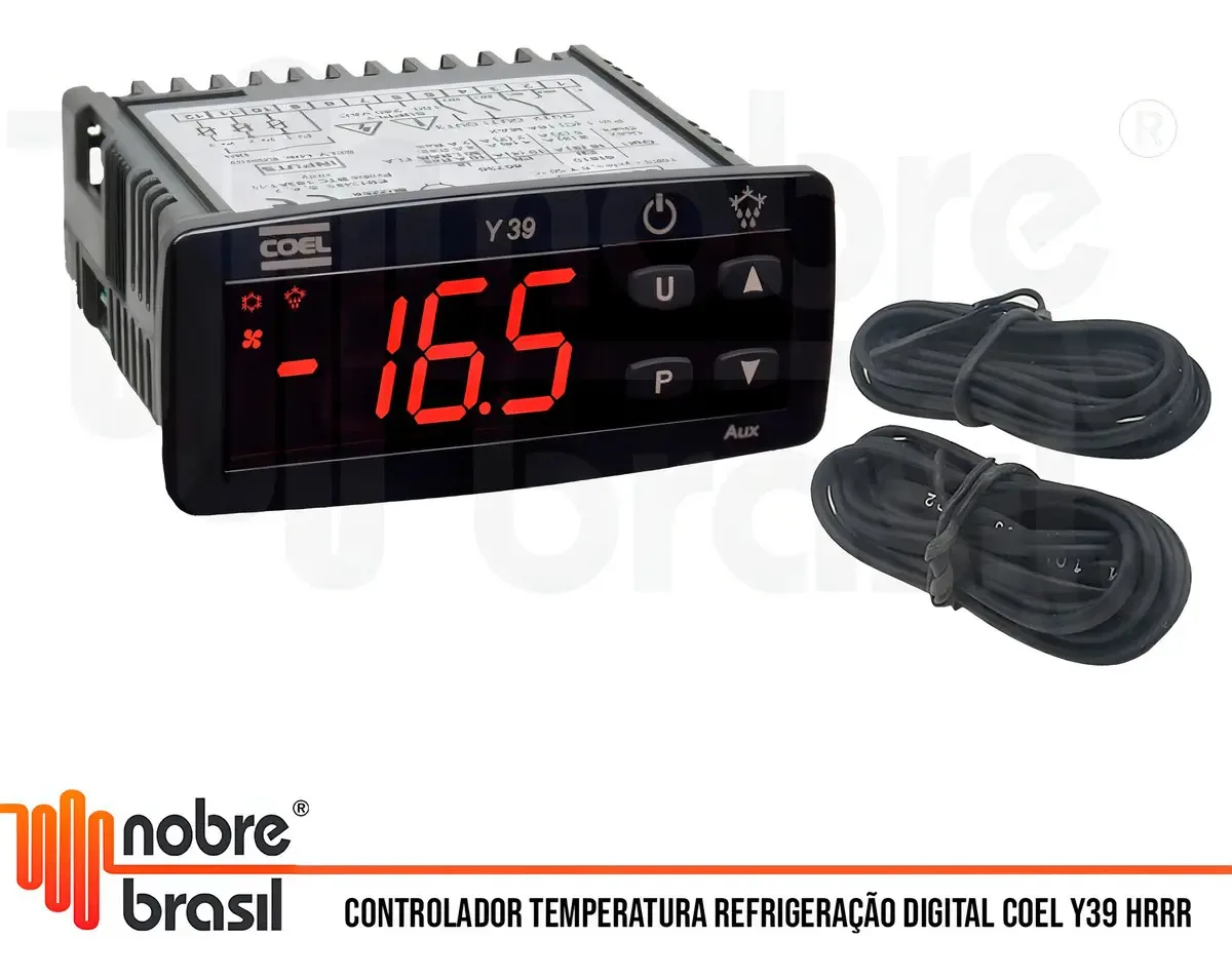 Controlador de Temperatura para Cervejeira Coel Y39 Hrrr 3 Saídas e 3 Entradas