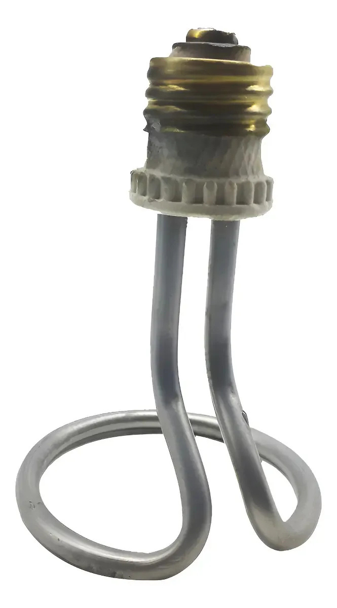 3x Aquecedor Soquete Lampada Eletrico Aves Suínos Cor Cinza