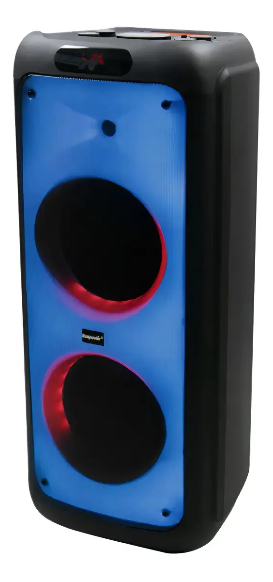 Caixa De Som Ecopower Ep-1911 Som Alto Demais C/led