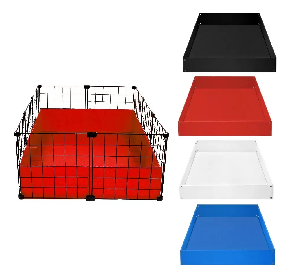 Polionda para Cercado Pet para Roedores, Iguanna Vermelho