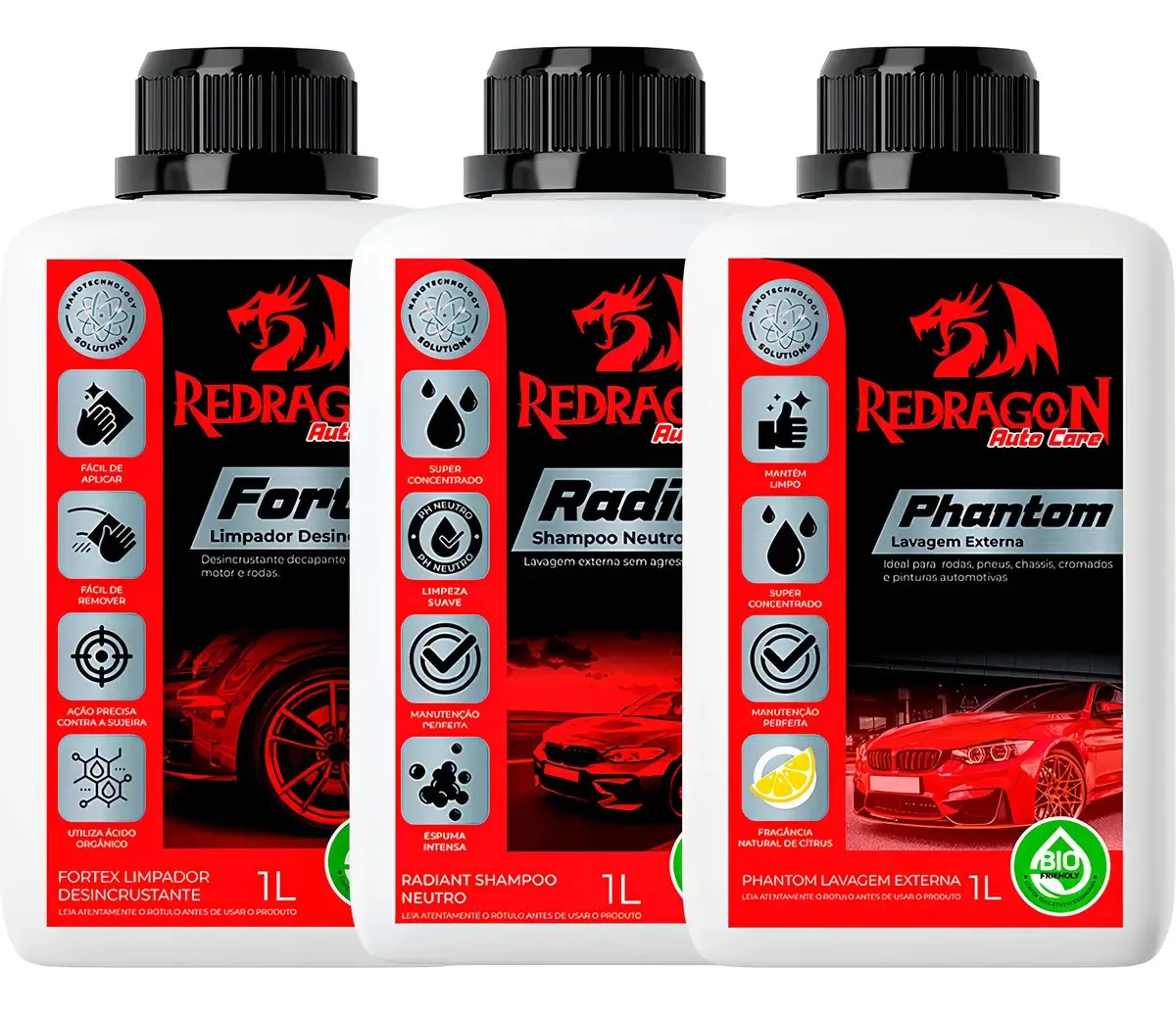 Kit Limpeza Extrema Redragon Fortex Phantom Radiant