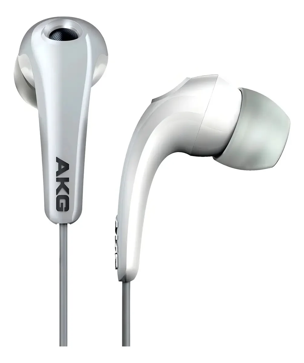 Fone De Ouvidos Akg Branco K321 Intra Auricular + Bolsa