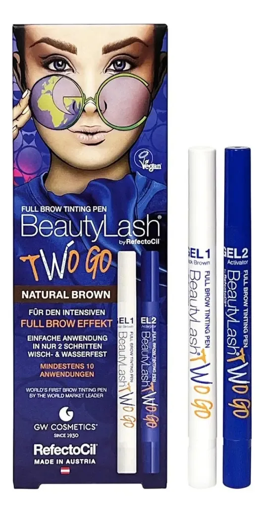Caneta Coloração Sobrancelhas RefectoCil Beauty Lash Castanho Natural