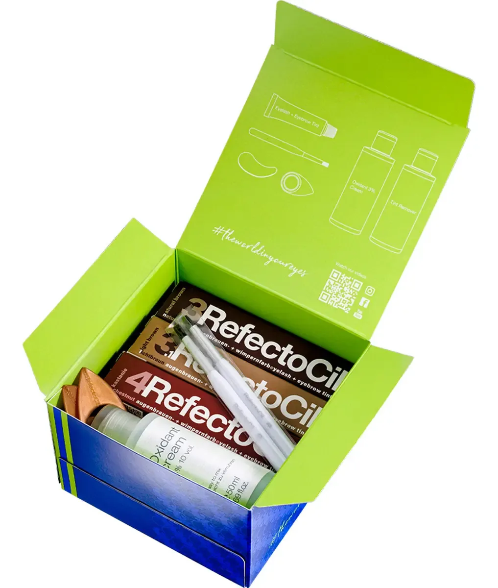 RefectoCil Kit Colours Starter Kit Sobrancelhas E Cílios