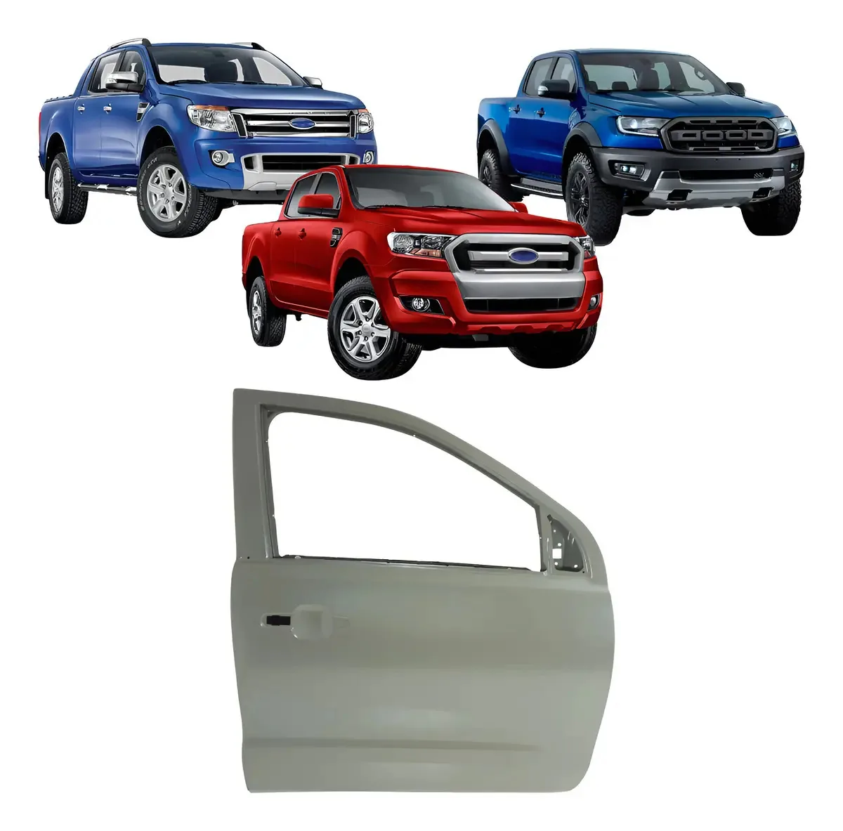 Porta Dianteira Direita Ford Ranger 2013-2023 4 Portas