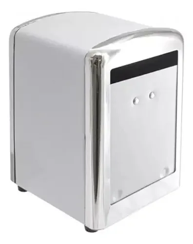 Porta-guardanapos de barra preta retrô colorida