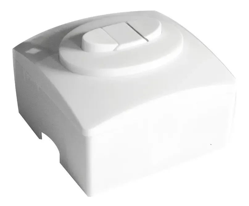 Botão de 3 pontos para motor de cortina (automação) cor branca
