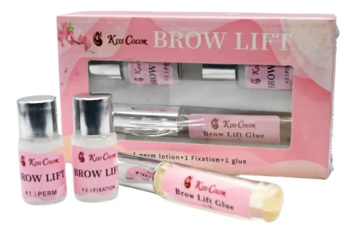 Kit profissional de elevação de sobrancelhas laminadas 01