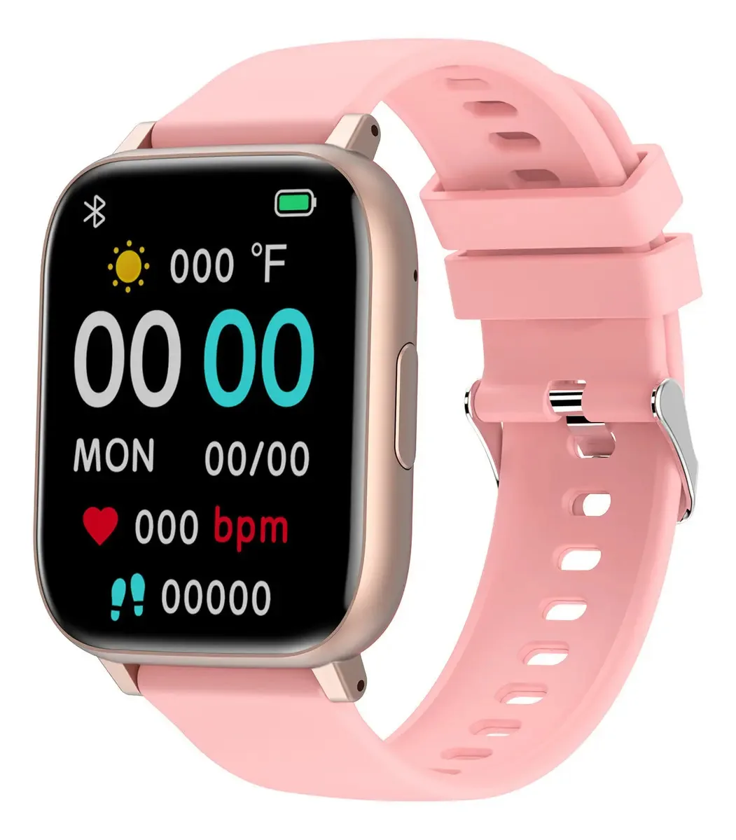 H9 Smartwatch Monitoramento Da Saúde Da Frequência Cardíaca Caixa Preto