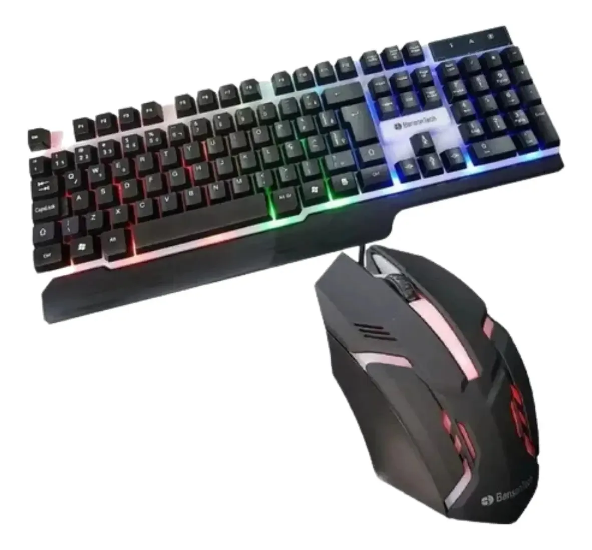 Kit Gamer Teclado Mecânico Mouse - Km-680