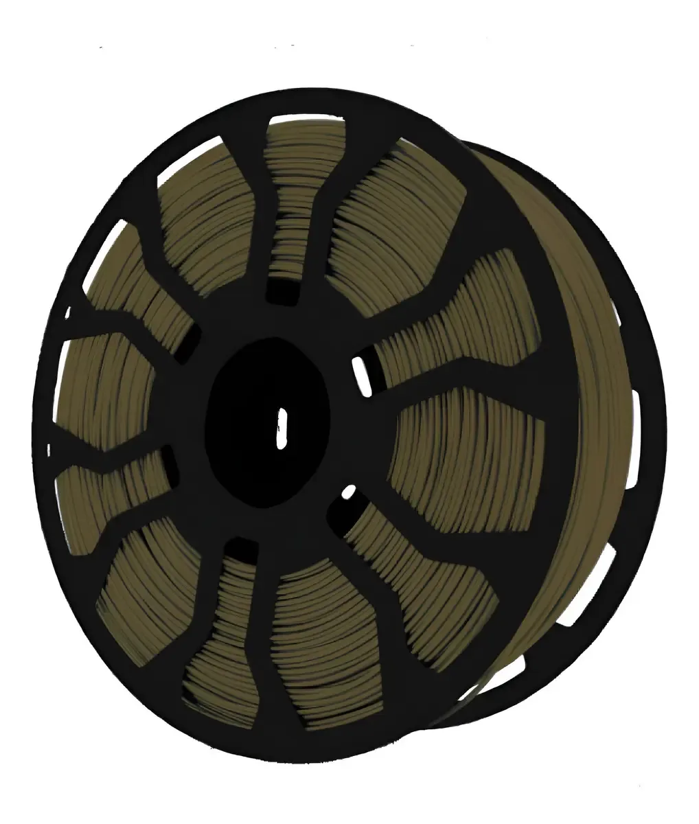 Filamento Pla Hellbot Ecofila Lock 1 kg, impressão 3D, cor bronze