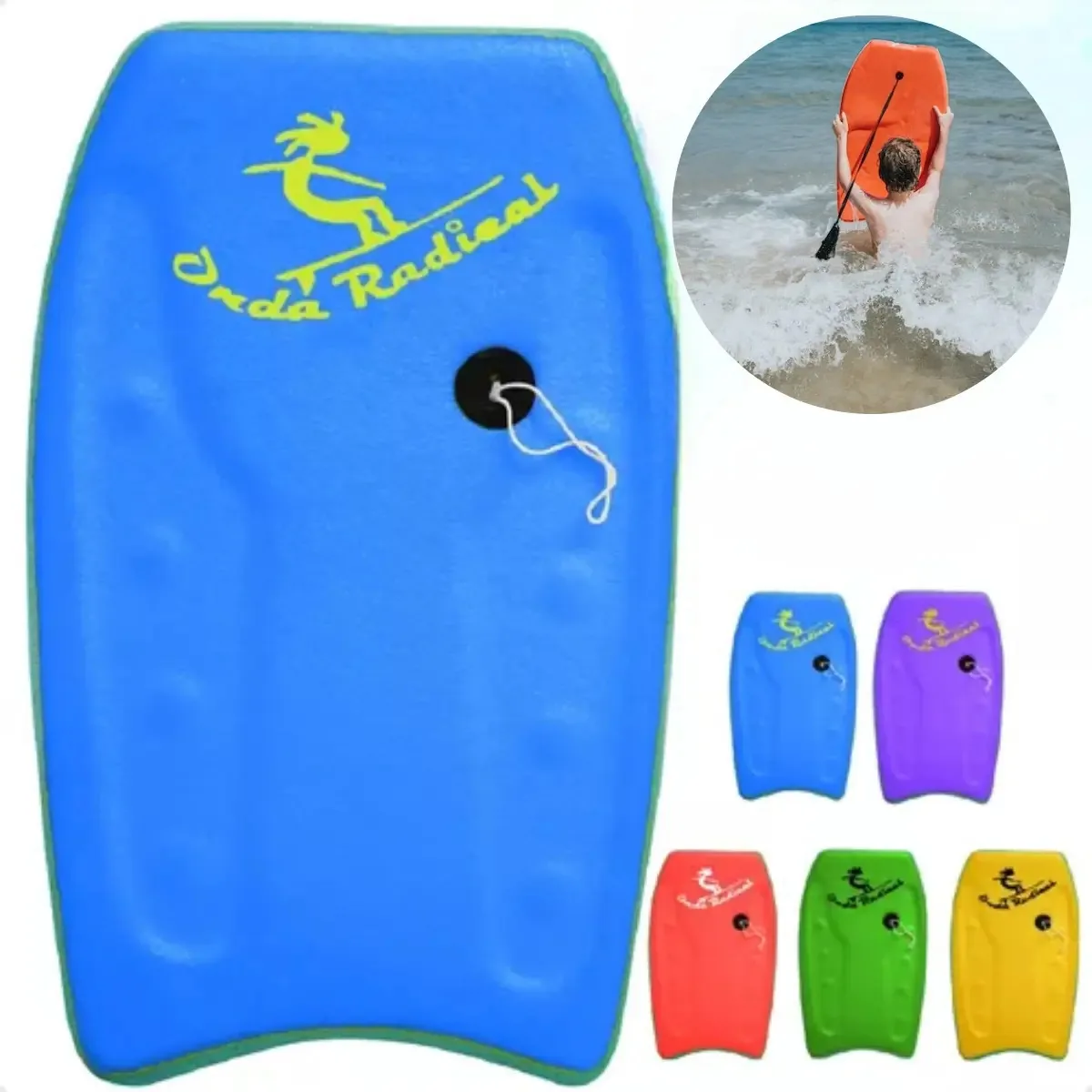 Prancha Aprendiz Infantil Nataçao Macia Diversão Praia 70cm Cor Azul