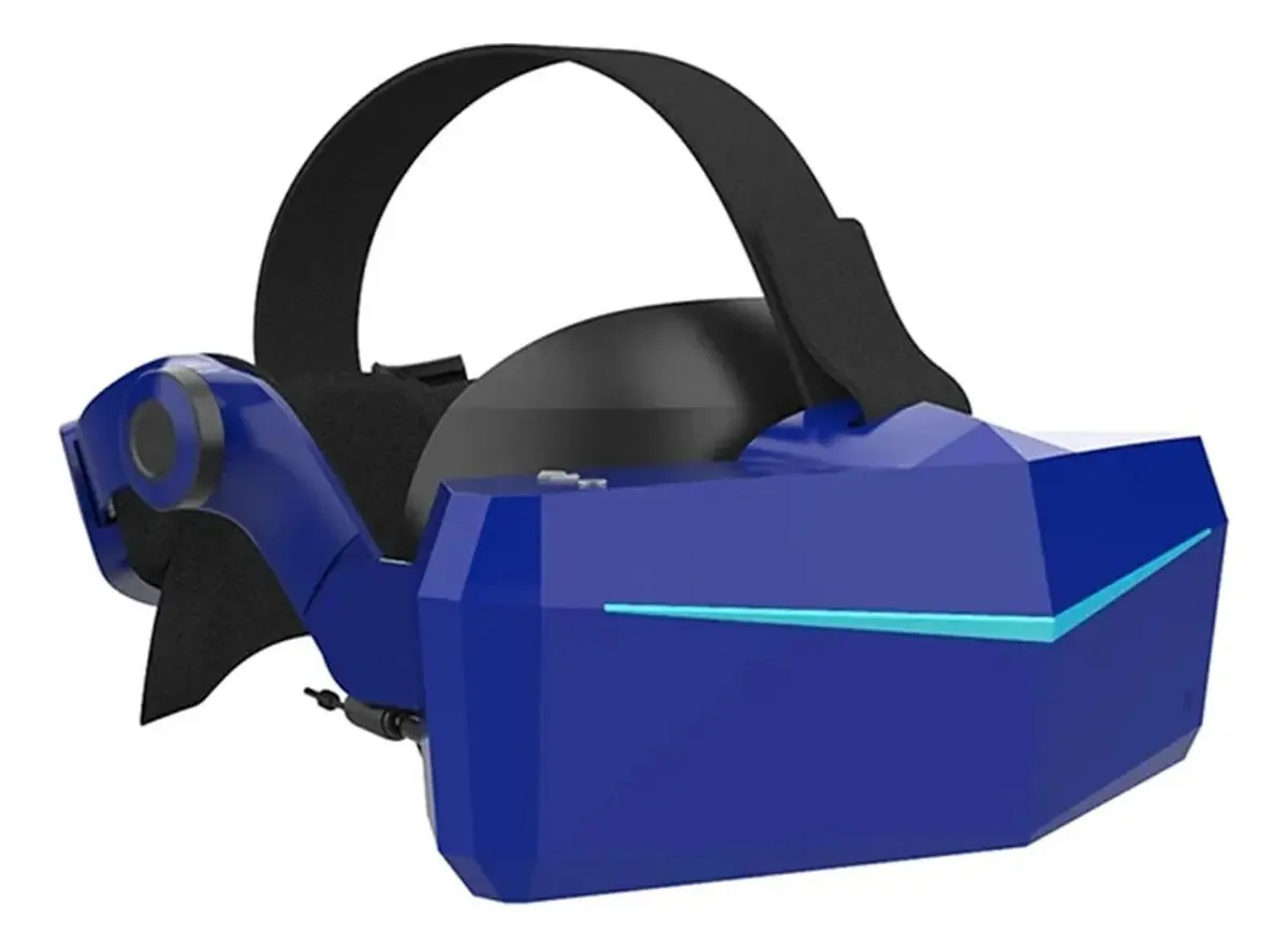 Óculos inteligentes Qdvophza 8k Plus Pcvr, óculos inteligentes duplos 4k Vr, fones de ouvido de realidade virtual, capacete para jogos 3D ultra transparente (cor: pimax 8k Plus)