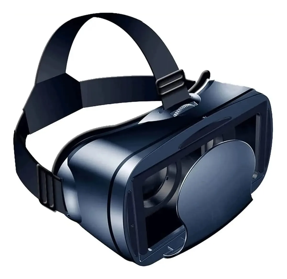 Fone de ouvido Qinersaw VR, óculos VR 3D, óculos inteligentes montados na cabeça, grande angular, tela cheia, realidade virtual, com moldura de tela grande removível e ajuste de lente independente
