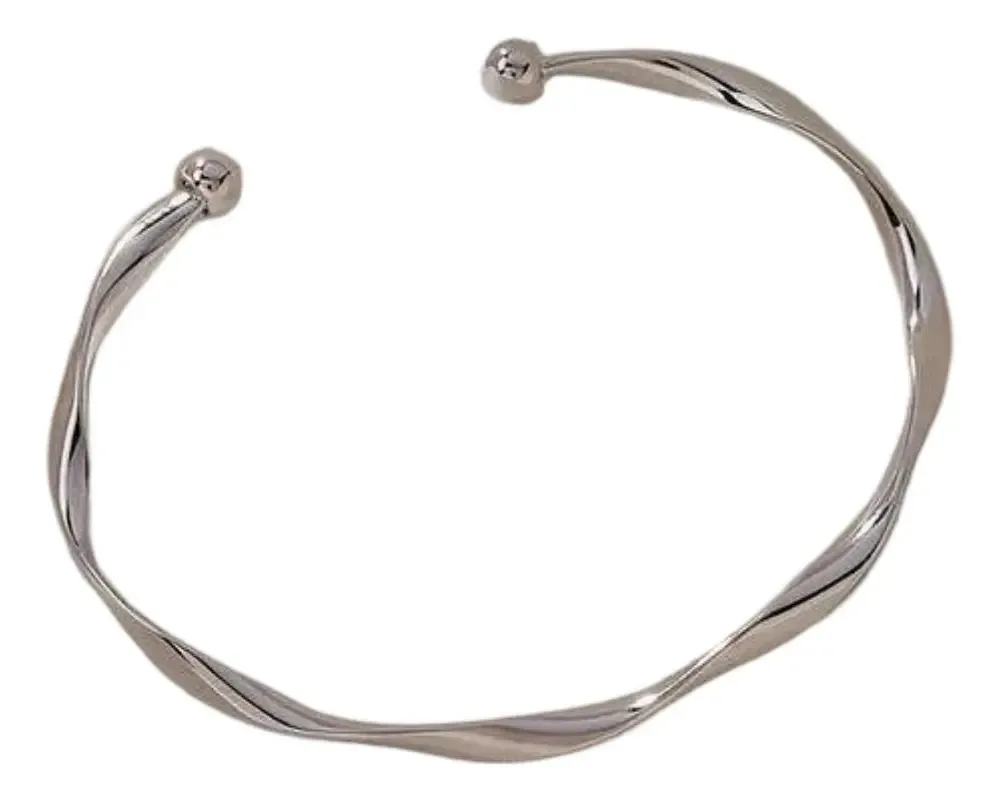 Pulseira Mobius Cor Prateado
