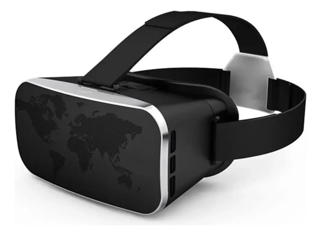 Óculos 3D VR Dyosen Grande Angular Tela Completa Realidade Virtual com Smartphone Android iOS Goggles Lente com Controle Bluetooth Óculos de Realidade Virtual (cor: Alça Branca)