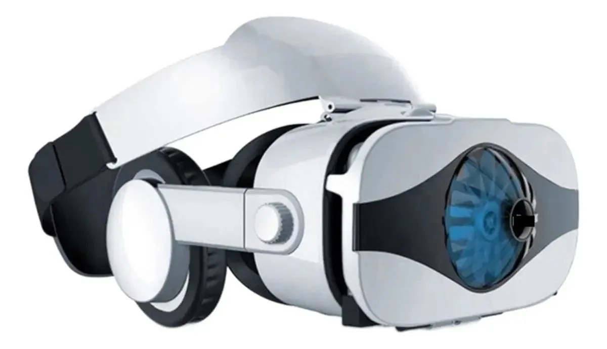 Óculos 3D VR Dyosen Fone de Ouvido VR Óculos de Realidade Virtual com Smartphone iOS Android Óculos 3D Controle Branco Óculos de Realidade Virtual (cor: Handle 2)