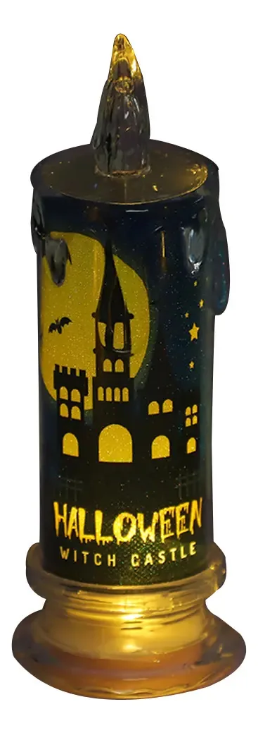 Velas sem chama, velas LED para decoração de festivais de tamanho 3 cores