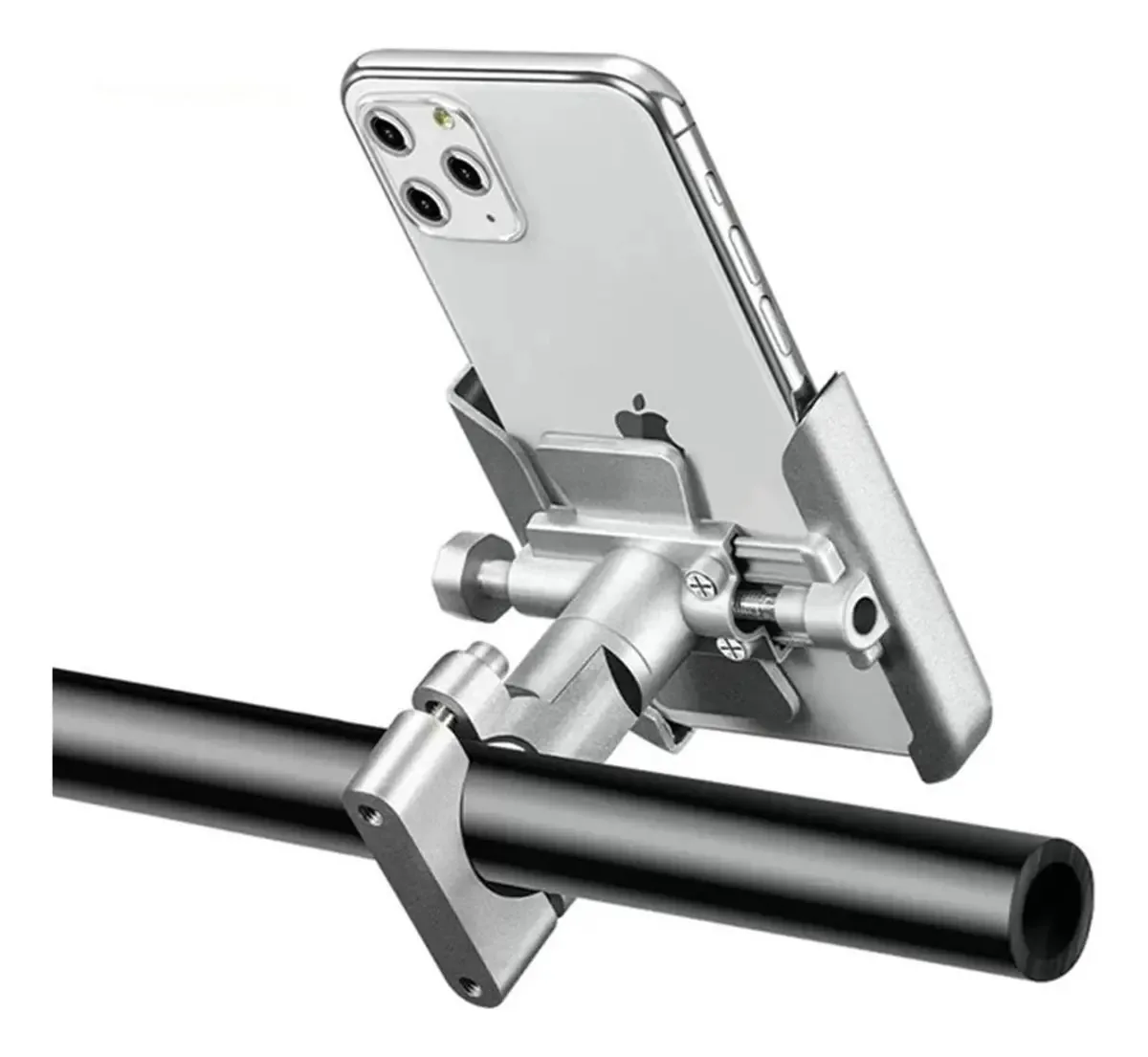 Suporte para celulares e GPS MUFENGMOTO, modelo universal, montagem em carro, cor preta, pacote de 1 unidade. Ideal para viagens e navegação.