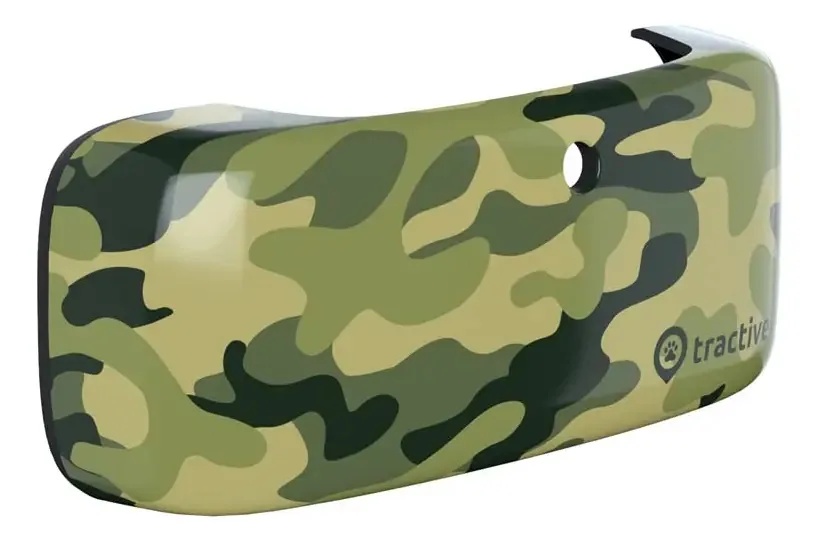 Capa Tractive Gps Para Cão Rastreador - Camuflagem
