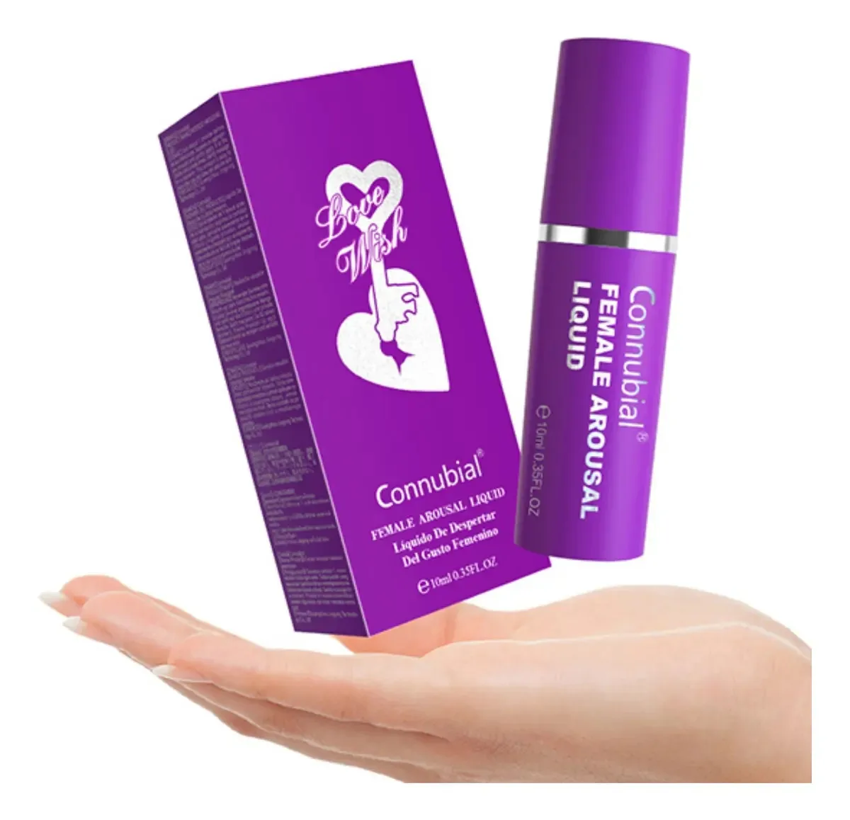 Lubrificantes Sexuais Para Excitação E Retardo 10ml Sabor Natural