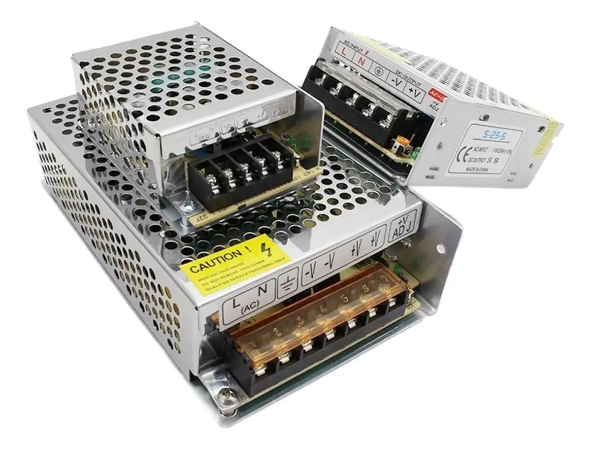 Adaptador de fonte de alimentação de transformadores Drjbbodvq 12v Transformadores de corrente AC Dc 220v para 110v Conversor 12v 1a 2a 3a 5a 10a 12a 20a 30a Lâmpada LED (cor: 12v 10a 100w)
