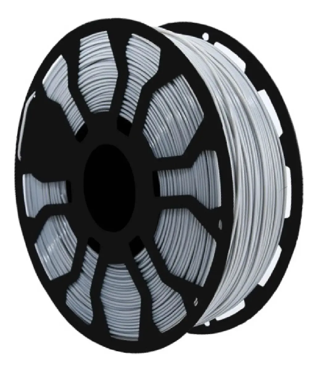 Filamento Pla Hellbot Ecofila Lock 1 kg, impressão 3D, cor cinza