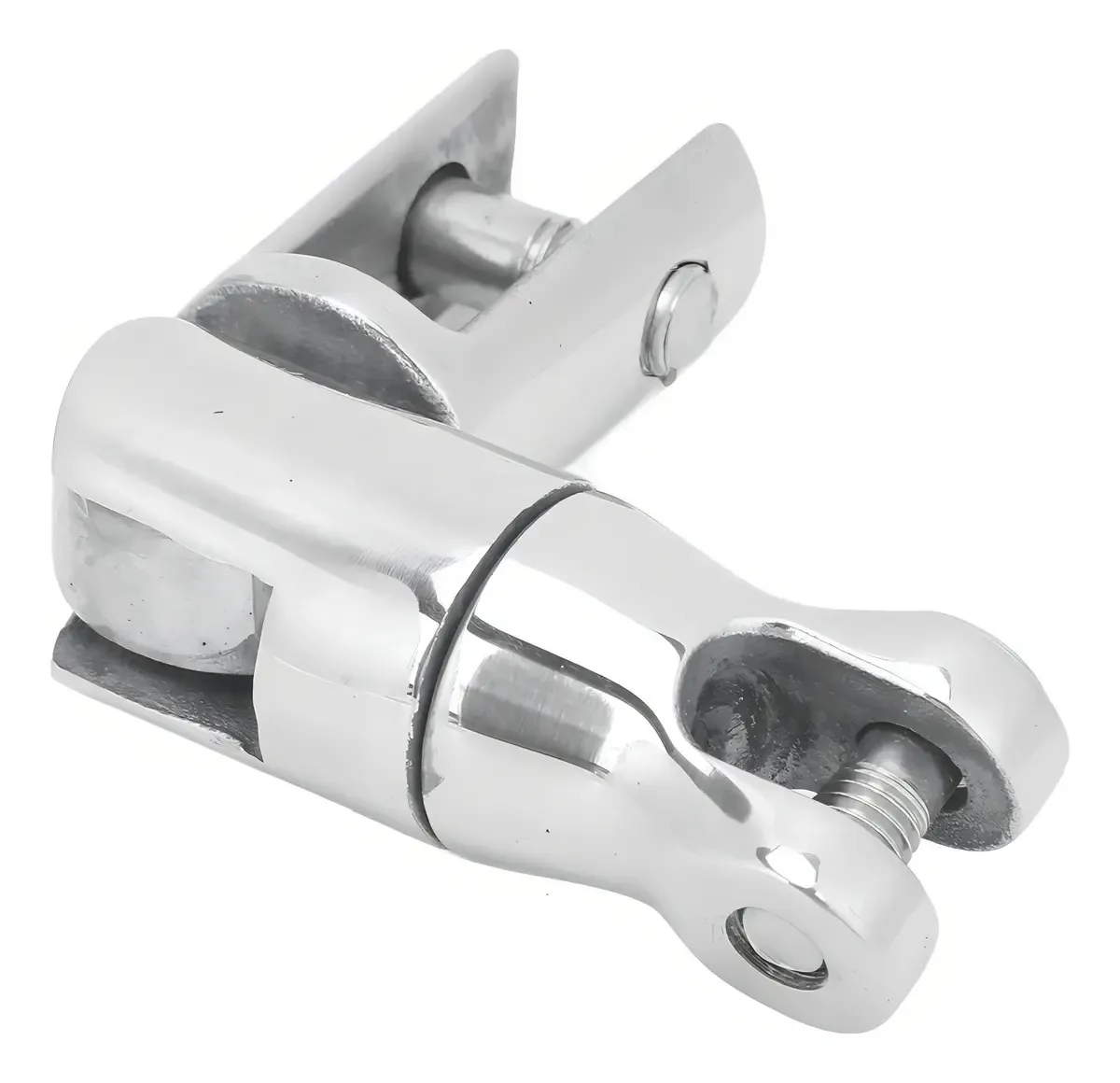 Conector giratório de aço inoxidável para âncora de barco