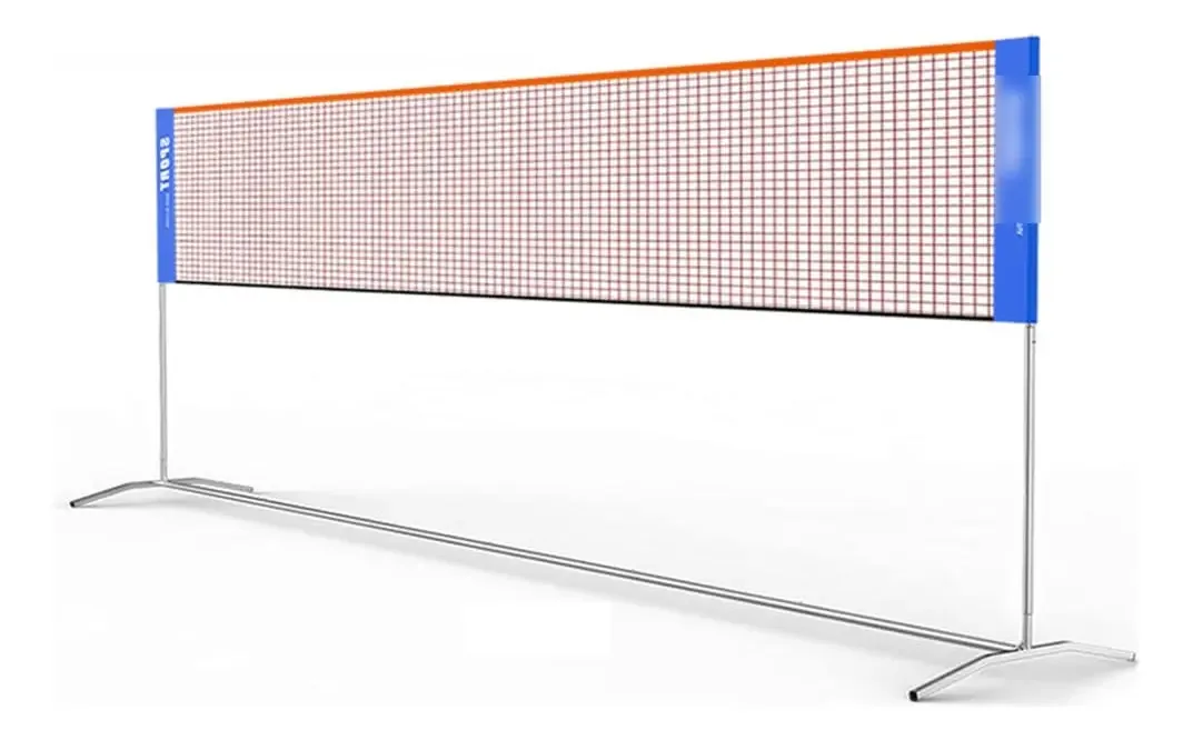 Suporte dobrável de tênis de badminton Nets Suporte dobrável de espessamento ousado Suporte de tênis profissional móvel ao ar livre Fácil instalação e armazenamento