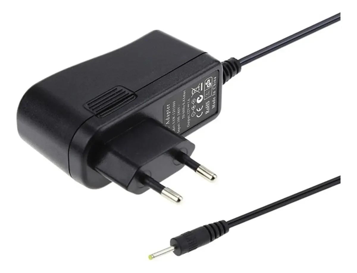 Yiogeqkwg Carregador Padrão Europeu 12,6 V Carregador de Bateria de Lítio 18650 Carregador de Bateria 12.6v1a (cor: 12.6v1a Dc5.5 * 2.1)